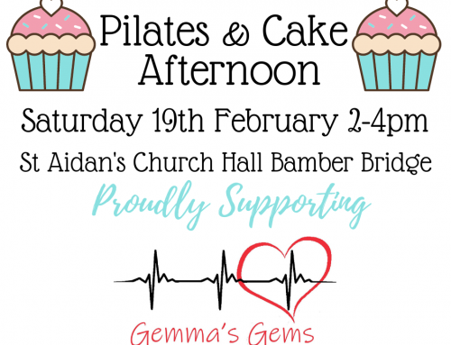 Pilates and Cake Afternoon Fundraiser for Gemma’s Gems